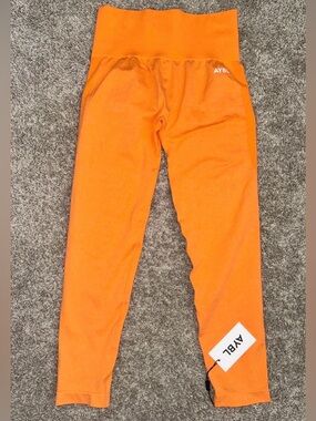 AYBL Women’s Orange Active Leggings